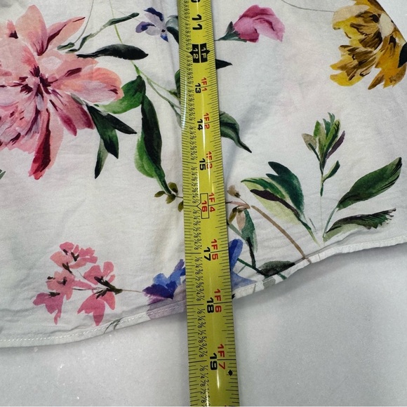 Generation Love Women’s Off The Shoulder Floral Cotton Top Size Large - Picture 5 of 9